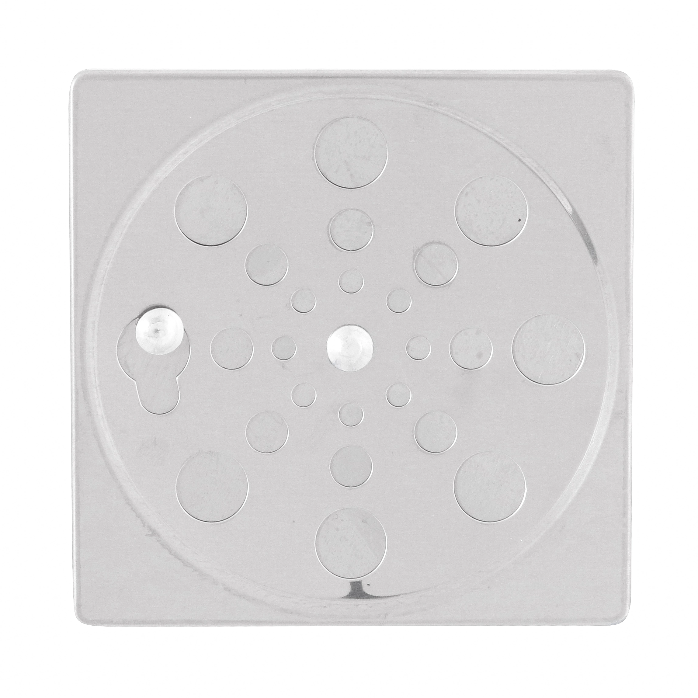 Grelha/ralo Qd 100mm Inox