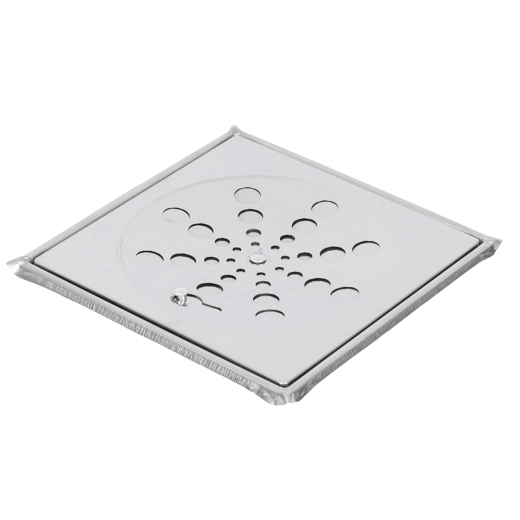 Grelha Quadrada Externa Aço Inox 16,4x150cm Prata Over Time