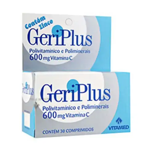 Geriplus 30 Comprimidos Vitamed