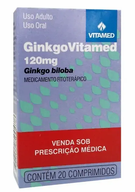 Ginkgo Biloba 120mg Cp C/20 Vitamed