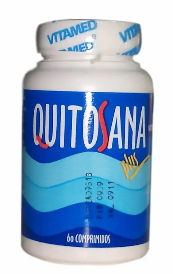 Quitosana Plus 250mg 60cpr Vitamed