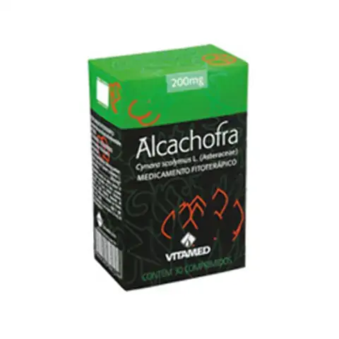 Alcachofra 200mg 100c Vitamed Megamed