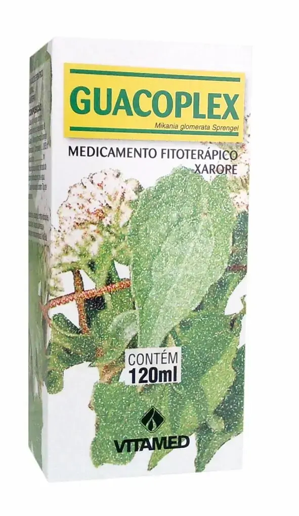 Guacoplex Xarope 120ml Vitamed
