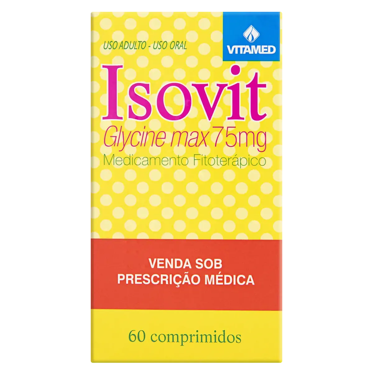 Isovit 75mg Vitamed Caixa 60 Comprimidos