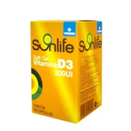 Vitamina D3 60 Caps Sunlife