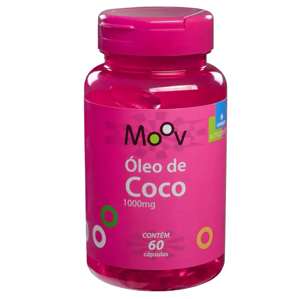 Oleo De Coco 1000mg 60 Caps Vitamed