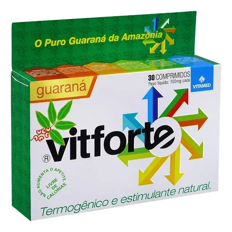 Vitforte Guarana Cpr C/30 Vitamed