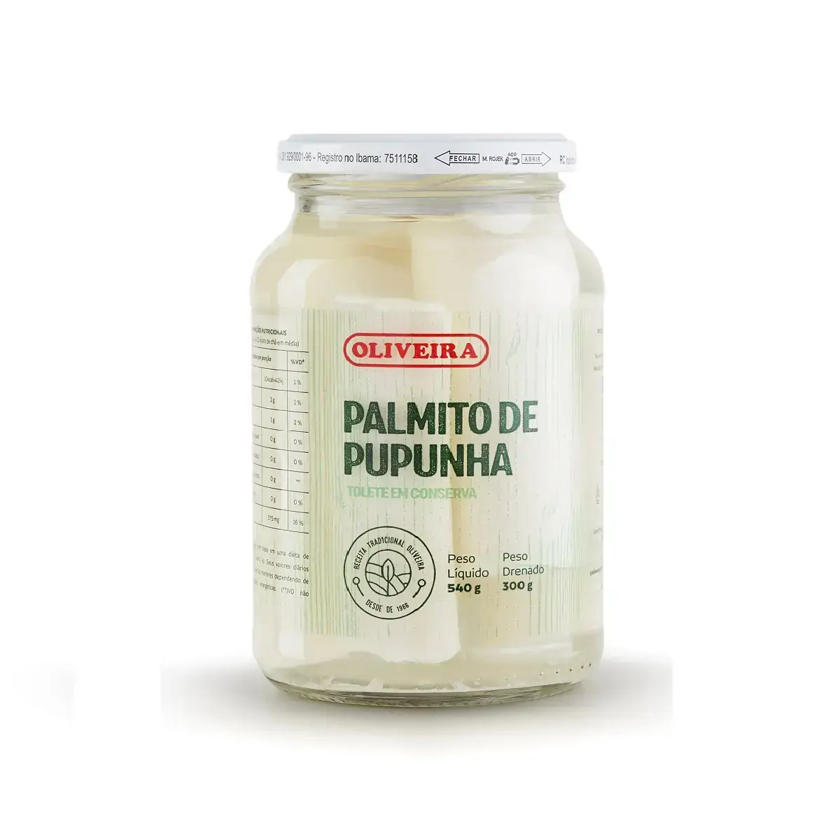 Palmit Oliveira 300g Tol