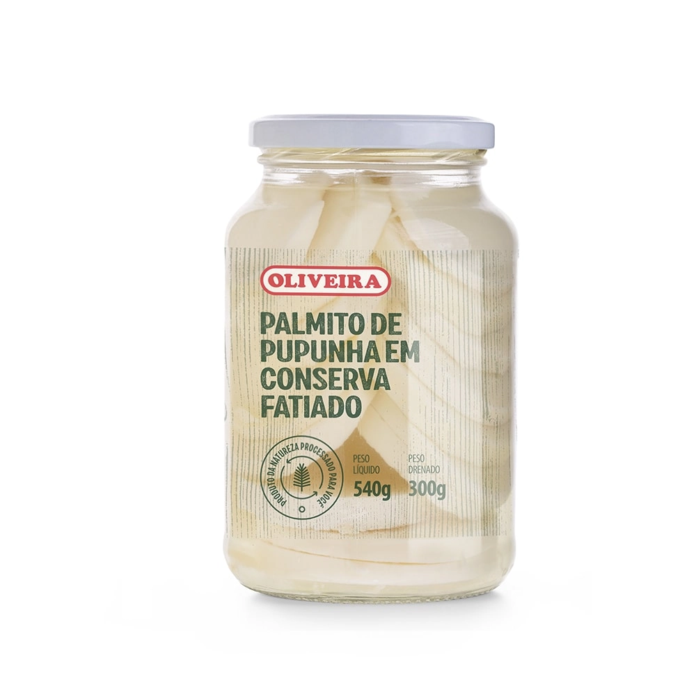Palmito Pupunha Tolete Fatiado 15x300g
