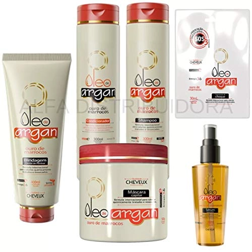 Creme De Tratamento De Choque Cheveux óleo De Agan