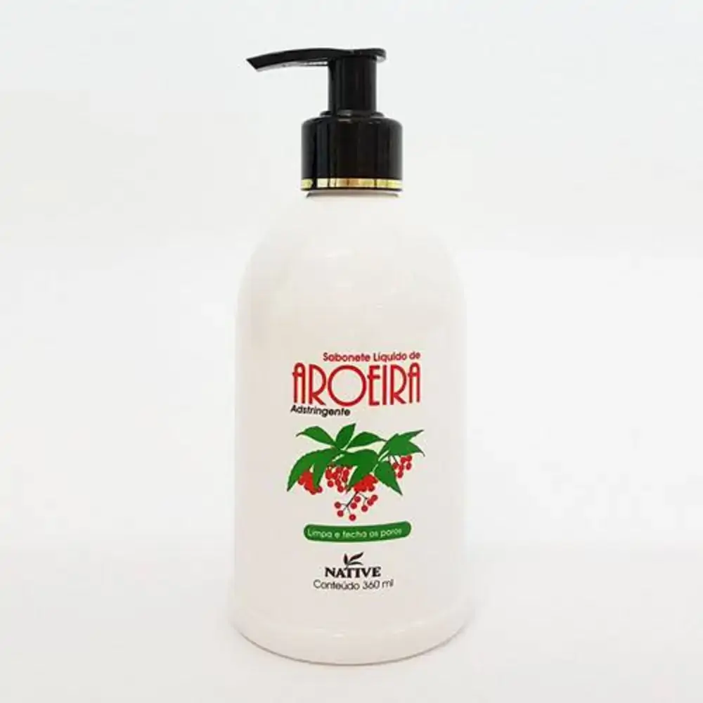 Sabonete Liquido De Aroeira 360ml Native Farmaceutica