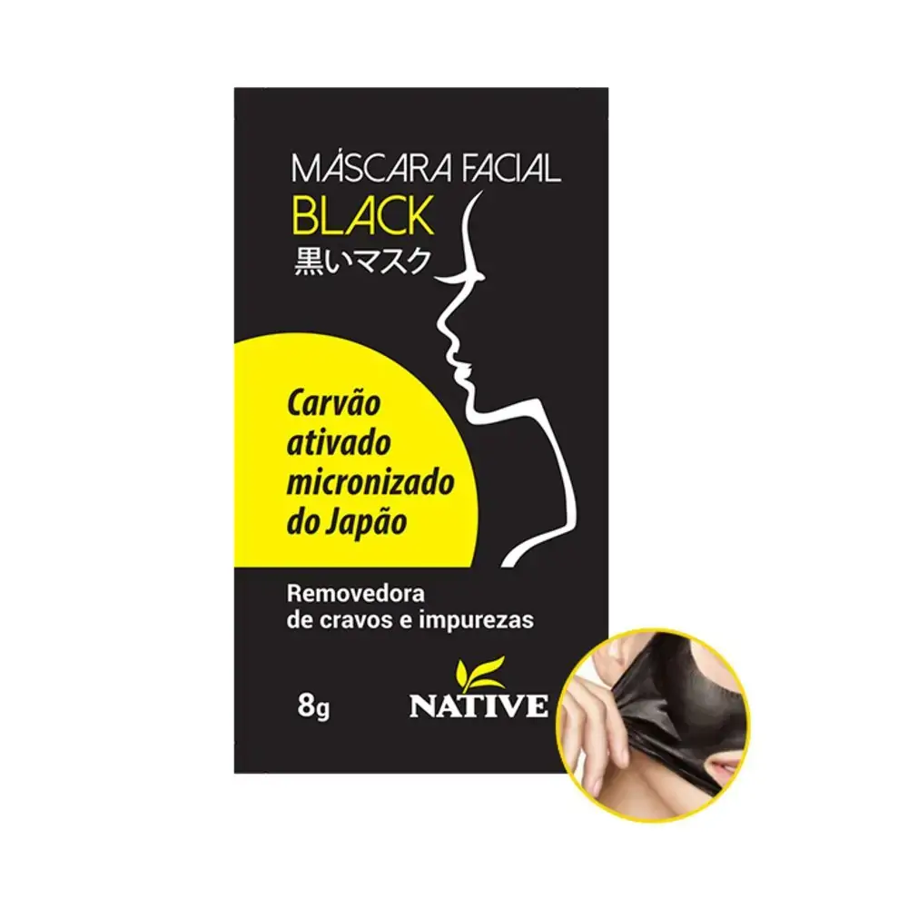 Mascara Black Native C/carvao