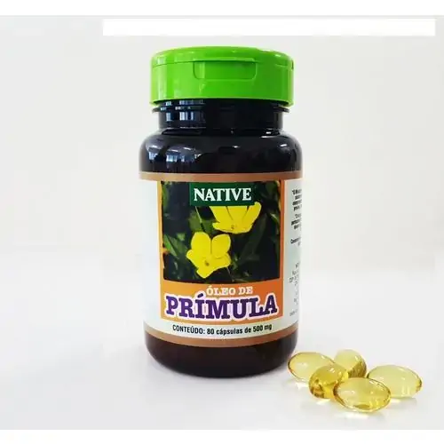 óleo De Primula 0,5g 500mg X 80 Cápsulas Native