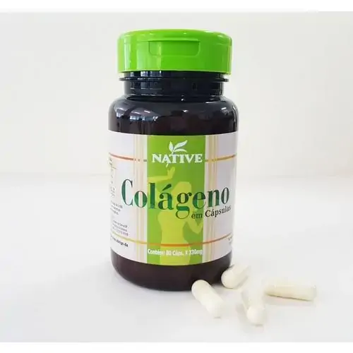 Colageno Em Cápsulas 330mg Xc 80 Capsulas Native
