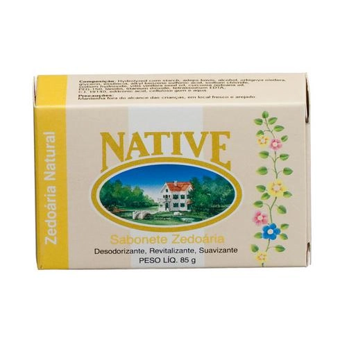 Sabonete Natural De Zedoaria 85g Native