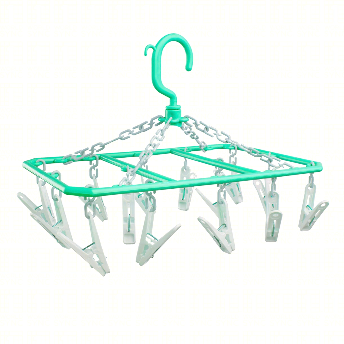Mini Varal Standard Retangular - 14 Prendedores