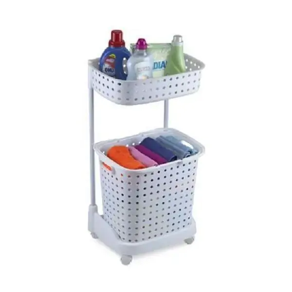 Conjunto Duplo Para Lavanderia Viena Branco Secalux