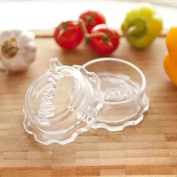 Triturador de Alho Twist Transparente