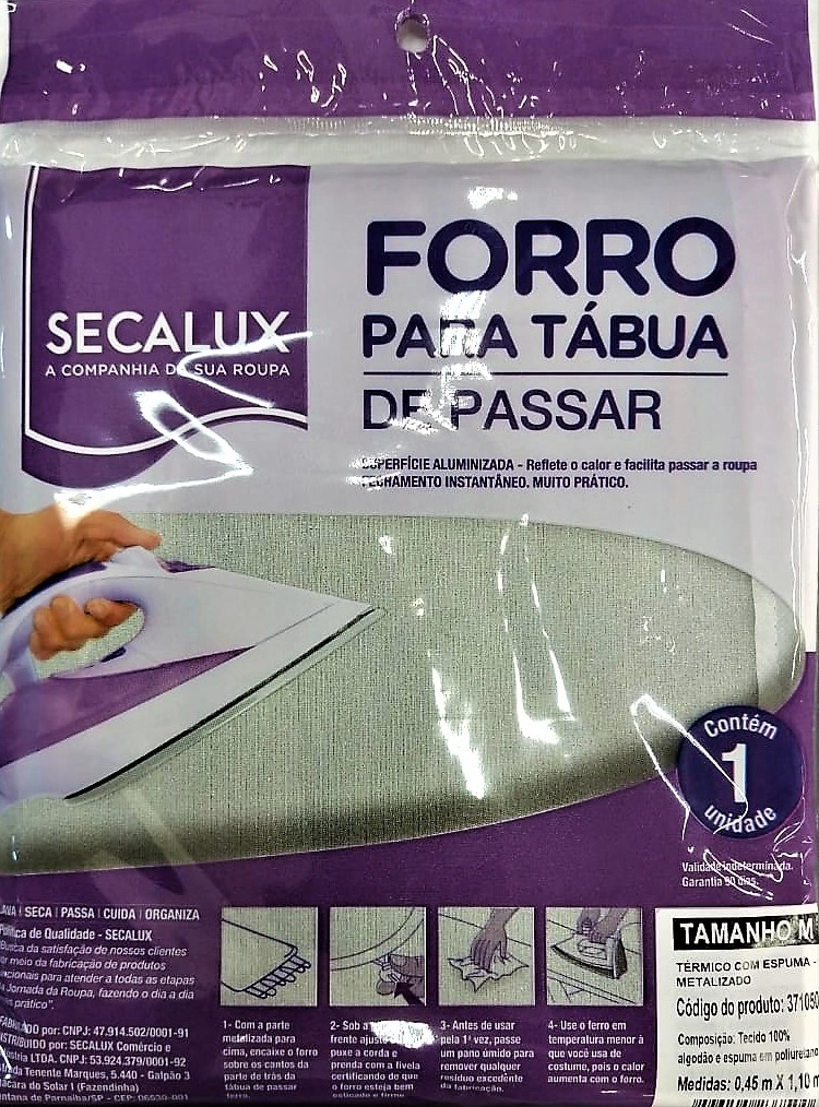 Capa para Tábua de Passar Média 45x110cm