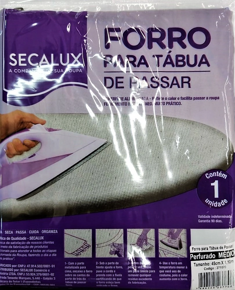 Forro Term Secalux Tabua Roupas Medio