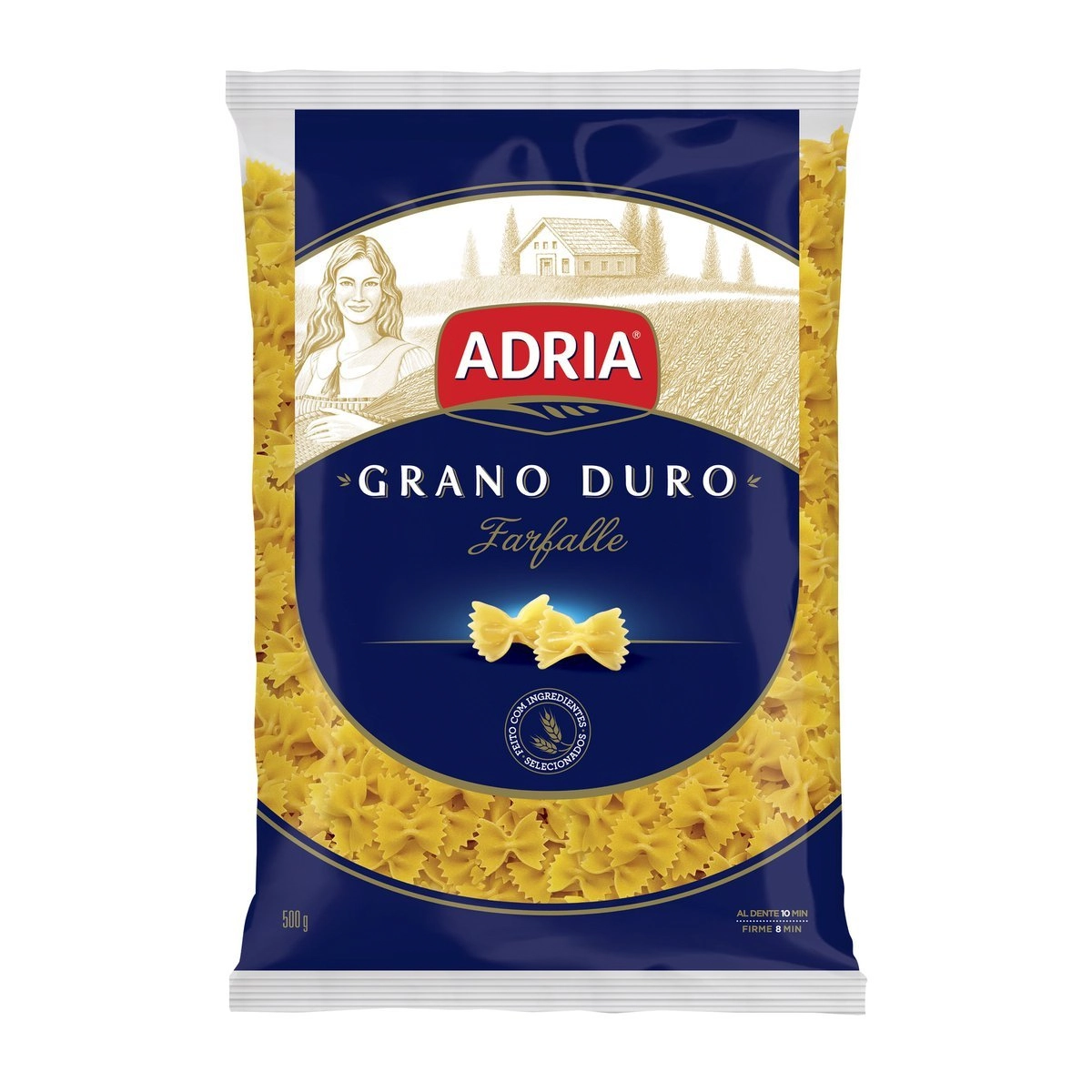 Macarrão ADRIA Grano Duro Farfalle 500g