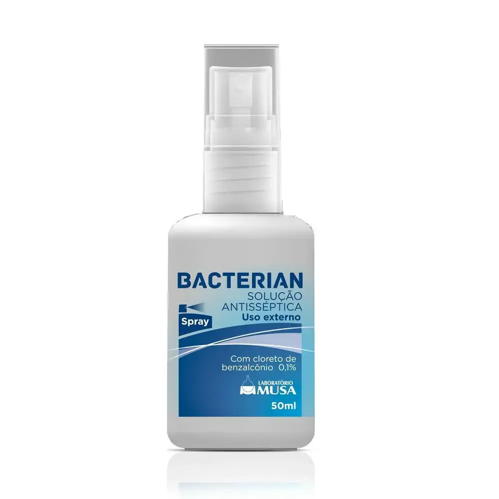 Antisséptica Musa Bacterian Spray 50ml