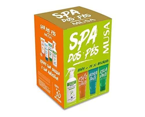 Kit Spa Dos Pes Musa C/2