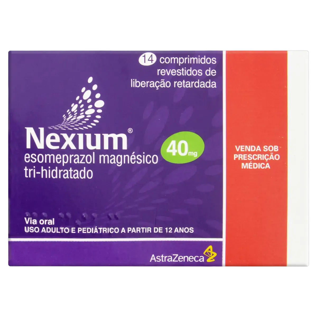 Nexium 40mg Astrazeneca Caixa 14 Comprimidos Revestidos