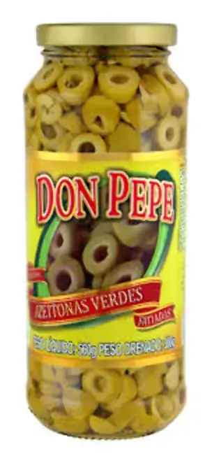 Azeitona Verde D Pepe Fatiada