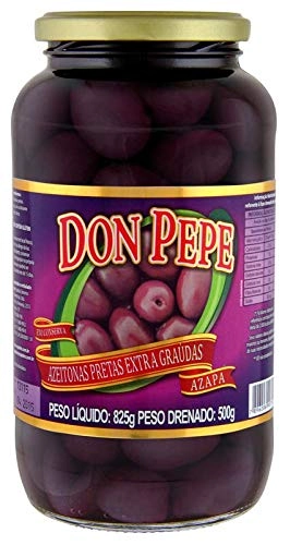 Azeitona Don Pepe 500gr Pta Chilena Azapa