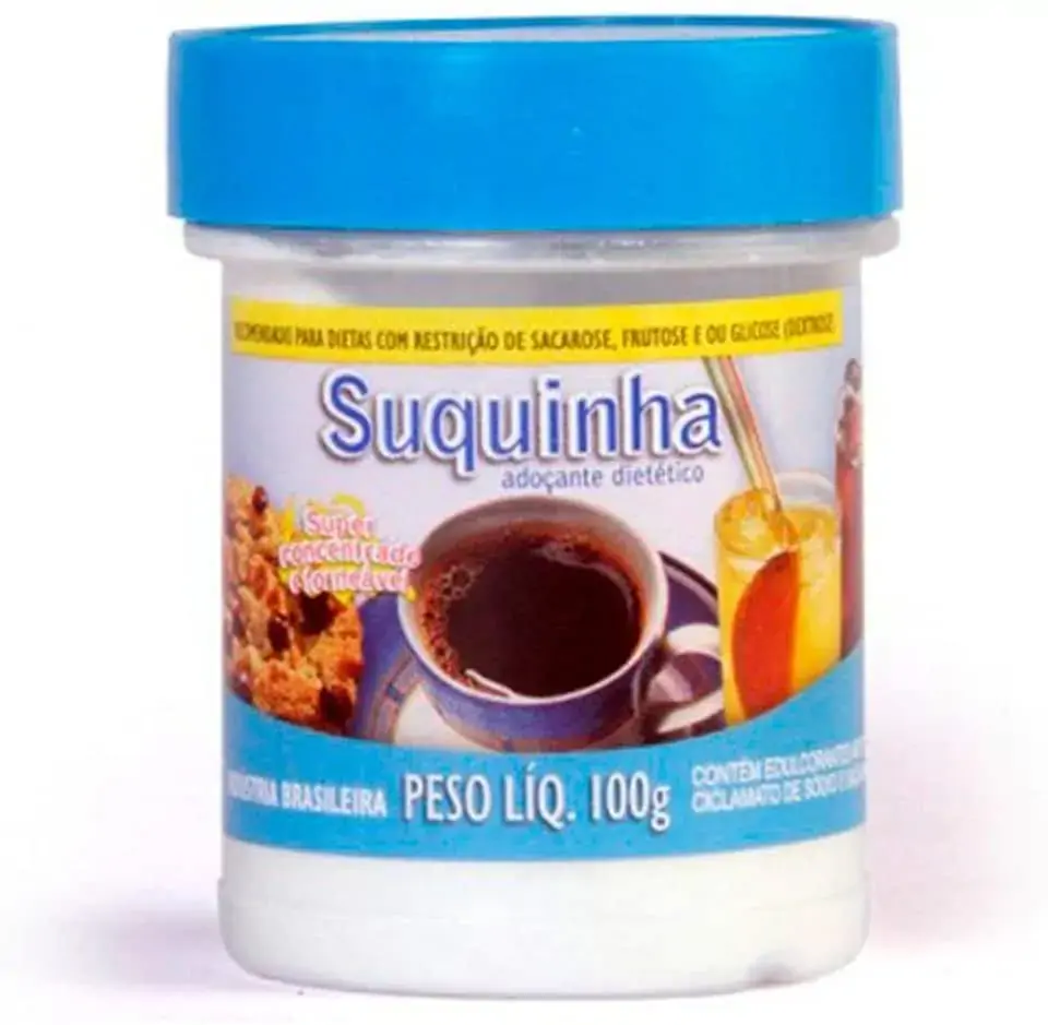 Adoçante Pó Suquinha Sup Conc / Forno