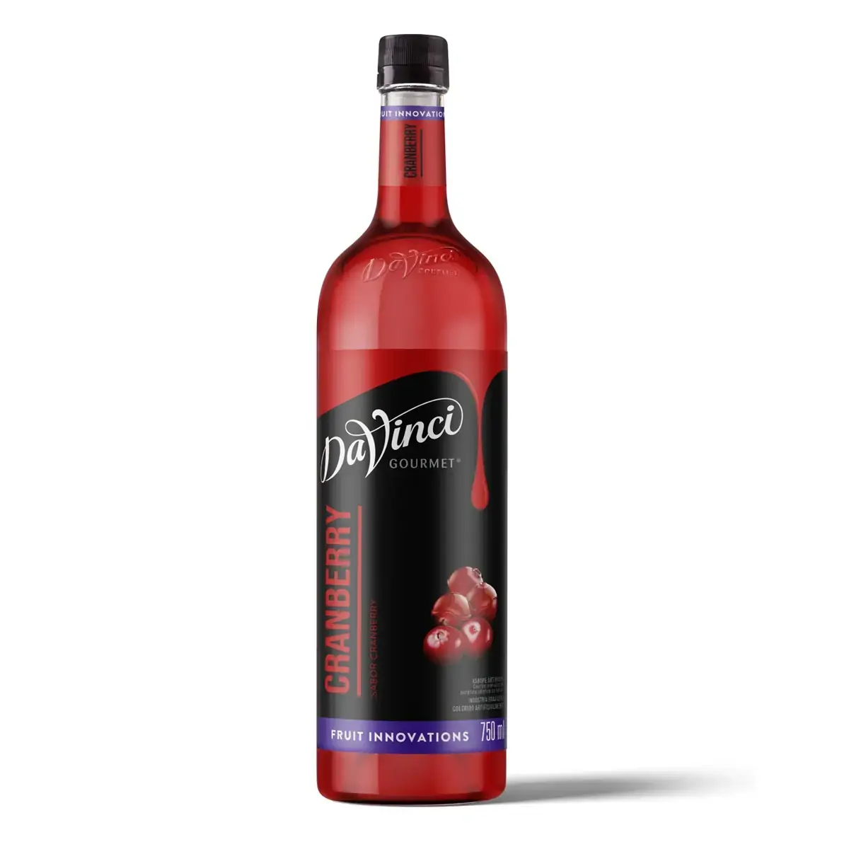 Xarope Da Vinci Sabor Cranberry 750ml - PET