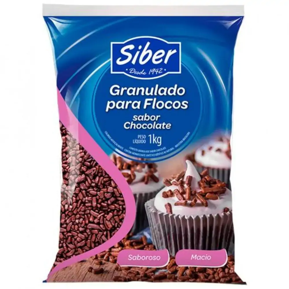 Granulado Siber Flocos 1kg