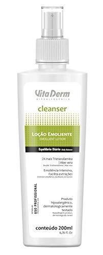 Loção Emoliente Cleanser 200ml, Vitaderm