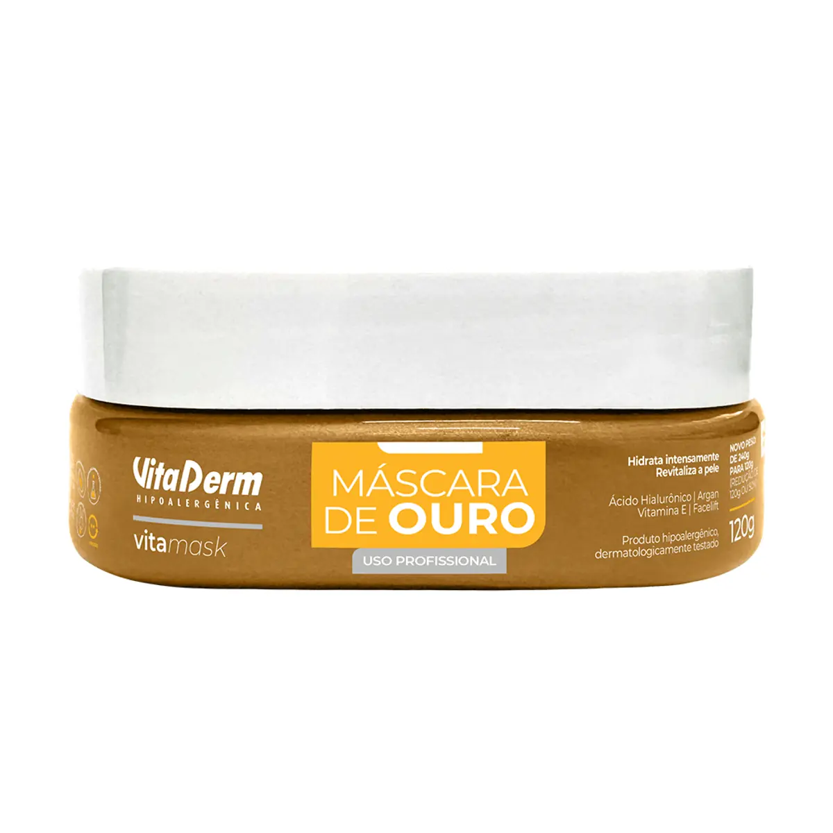 MASCARA DE OURO VITA MASK 120G