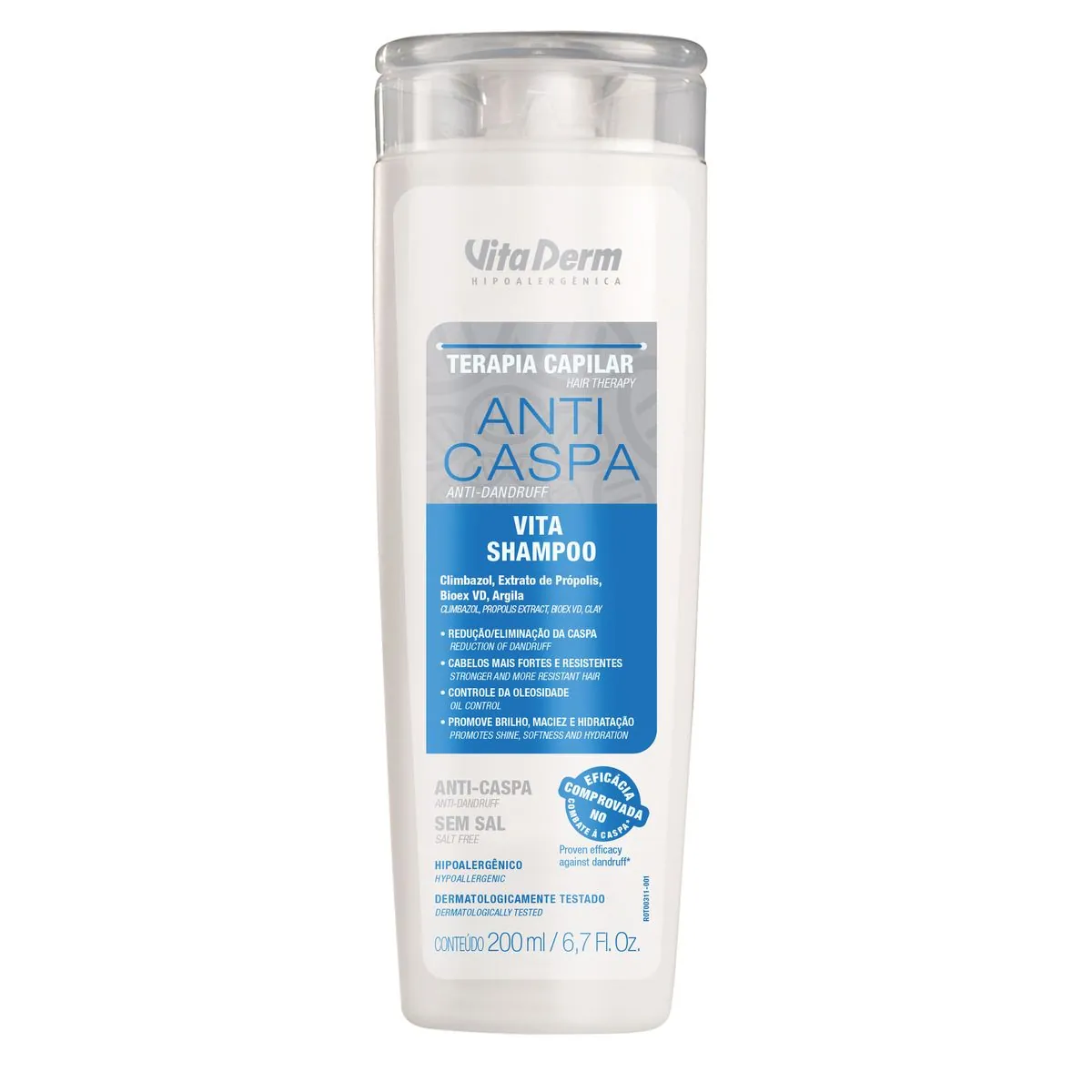 Sh Vitaderm 200ml Anti Caspa