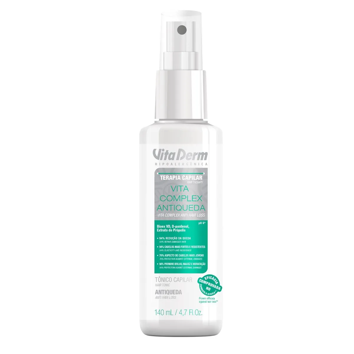 Vita Derm Vita Complex Tônico Capilar 140ml