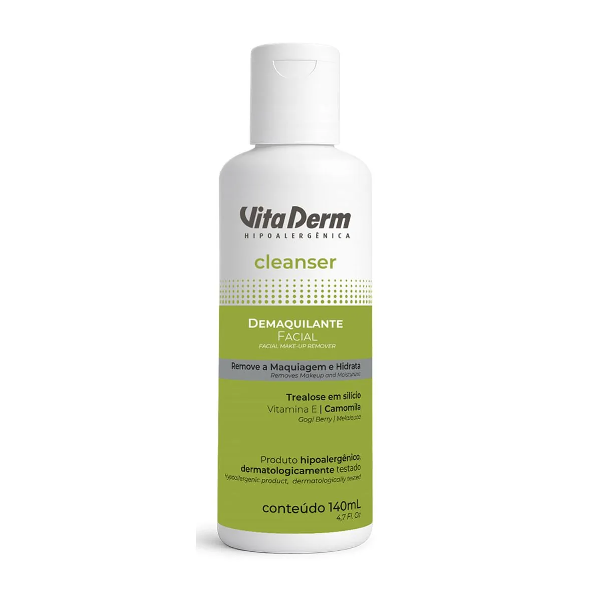 Demaquilante Vitaderm Cleanser 140ml