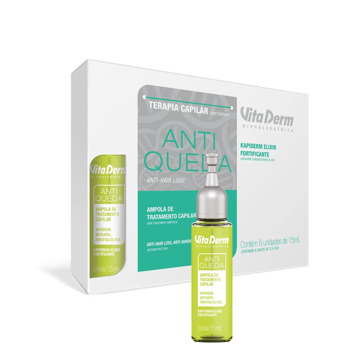 Amp Vitaderm Elixir Fortif 10ml