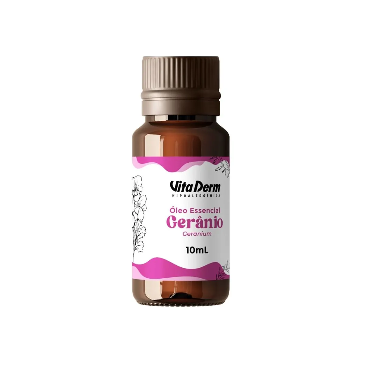 Oleo Corp Vitaderm 10ml Essencial Geranio