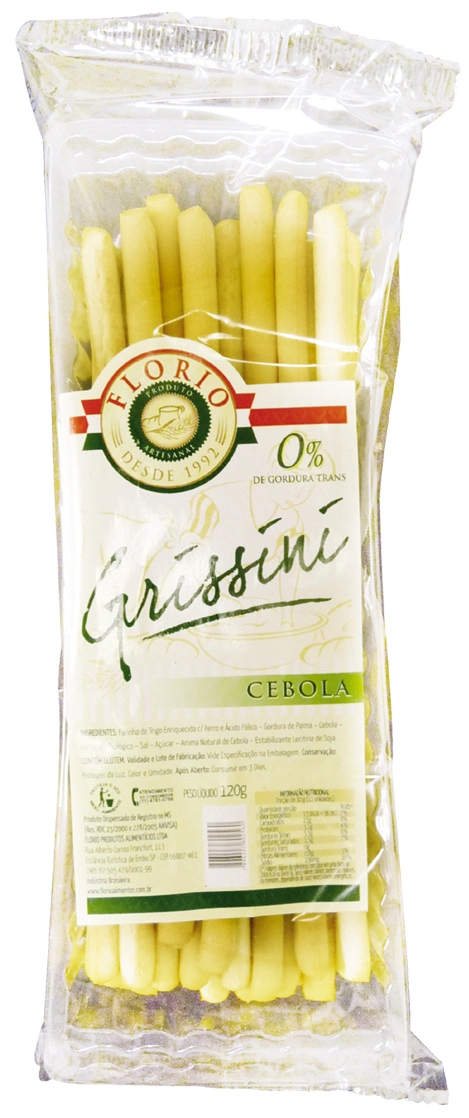 Grissini de Cebola FLORIO 120g