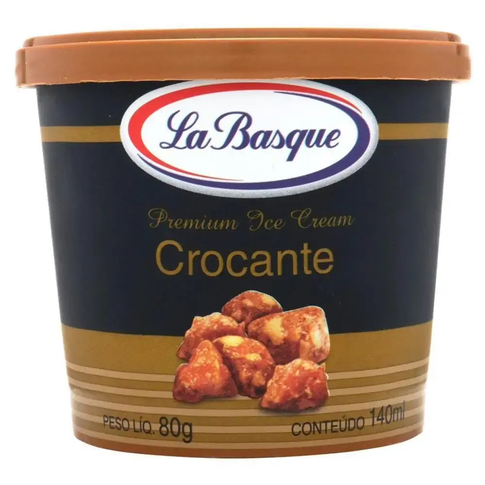 Sorvete La Basque Crocante
