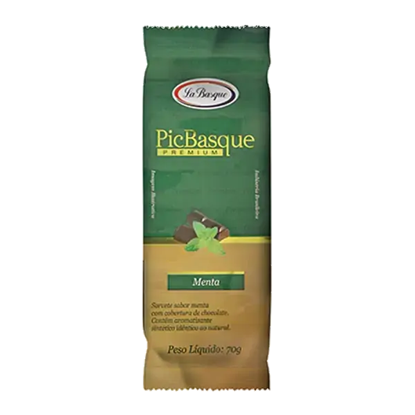 Sorvete Picolé Menta La Basque 70g