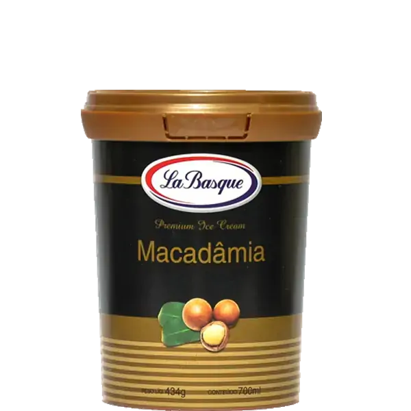 Sorvete Macadâmia La Basque Pote 700ml