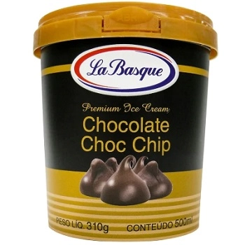 Sorvete Chocolateolate Chocolate Chip La Basque