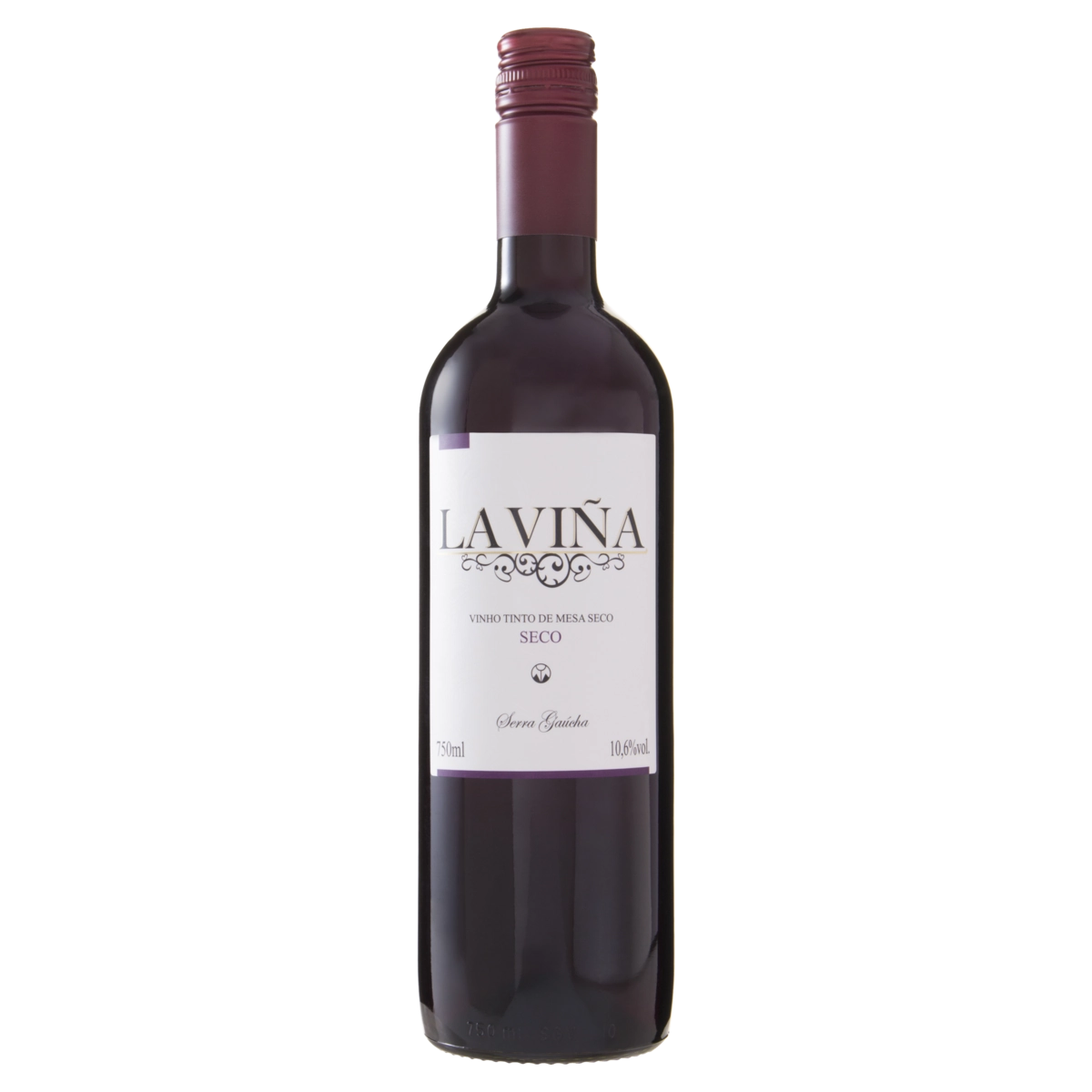Vinho Brasileiro Tinto Seco La Viña Serra Gaúcha Garrafa 750ml