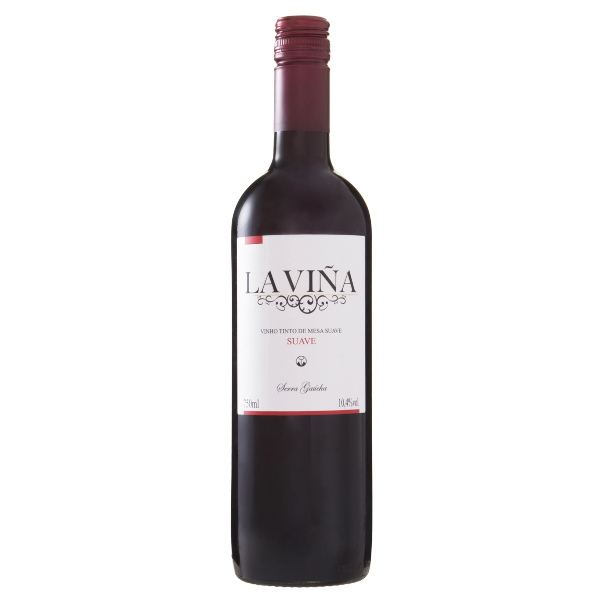 Vinho Brasileiro Tinto Suave La Viña Serra Gaúcha Garrafa 750ml