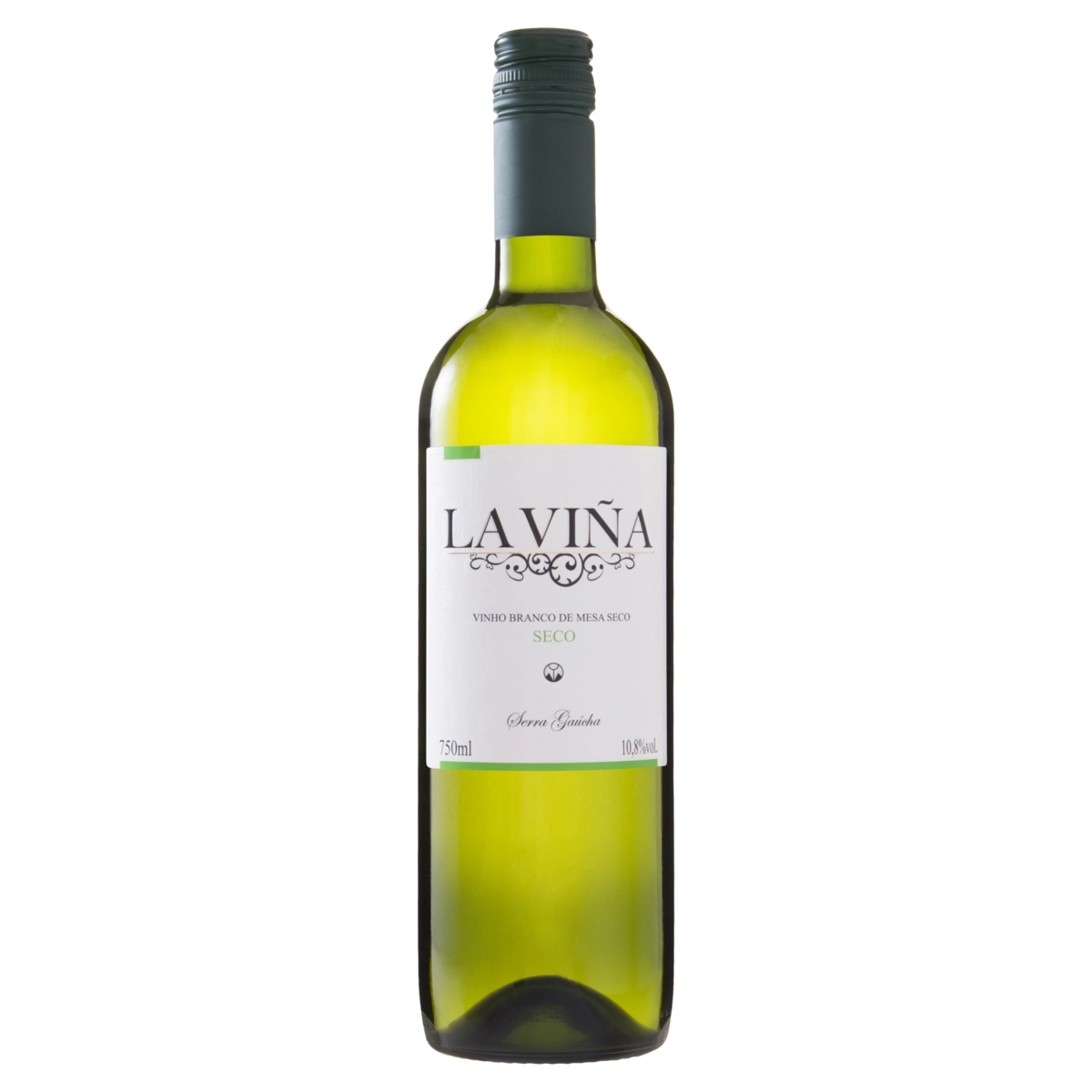 Vinho Brasileiro Branco Seco La Viña Serra Gaúcha Garrafa 750ml