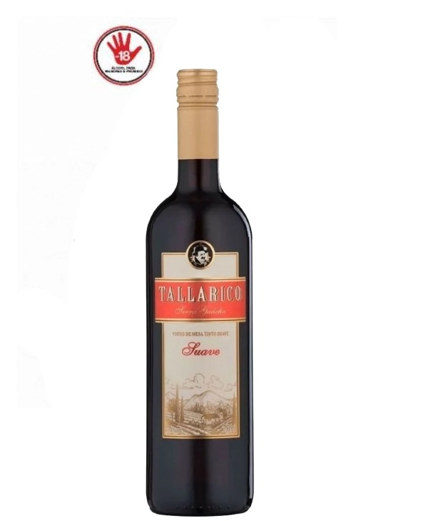 Vinho Tinto Suave Tallarico 750 Ml