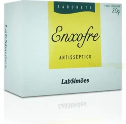 Sabonete Enxofre Antisséptico Lab. Simões 80g